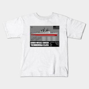 USS Ticonderoga Kids T-Shirt